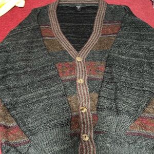 URBAN OUTFITTERS: Men's Multicolor Cardigan Sweater